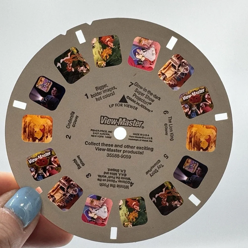 1999 Disney Animated‎ Movies Viewmaster Product Promotional Reel